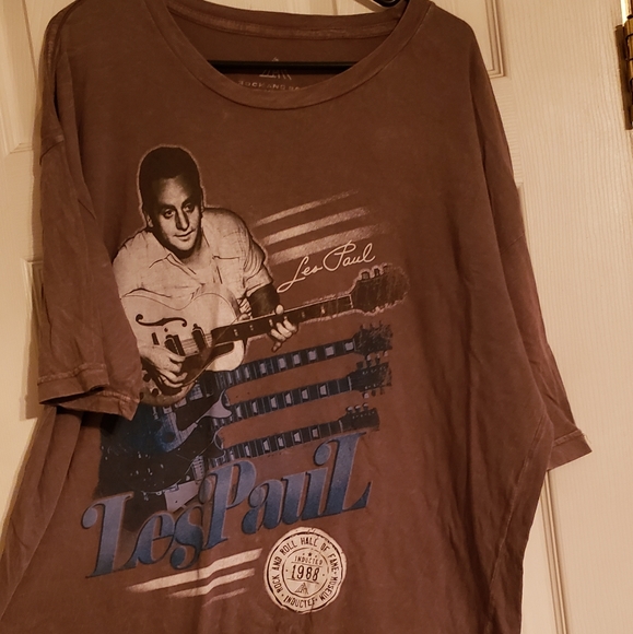 Rock and roll hall of fame les paul shirt - Picture 1 of 2